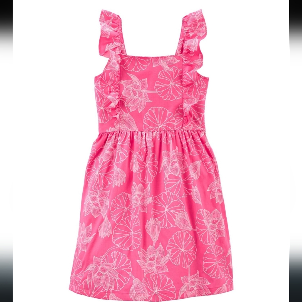 Carter's 2T floral pink dress